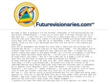 Tablet Screenshot of futurevisionaries.com
